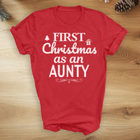 PERSONALISED First Christmas As... - Family Matching Christmas Tops - Adult, Kids & Baby - (Sold Separately)
