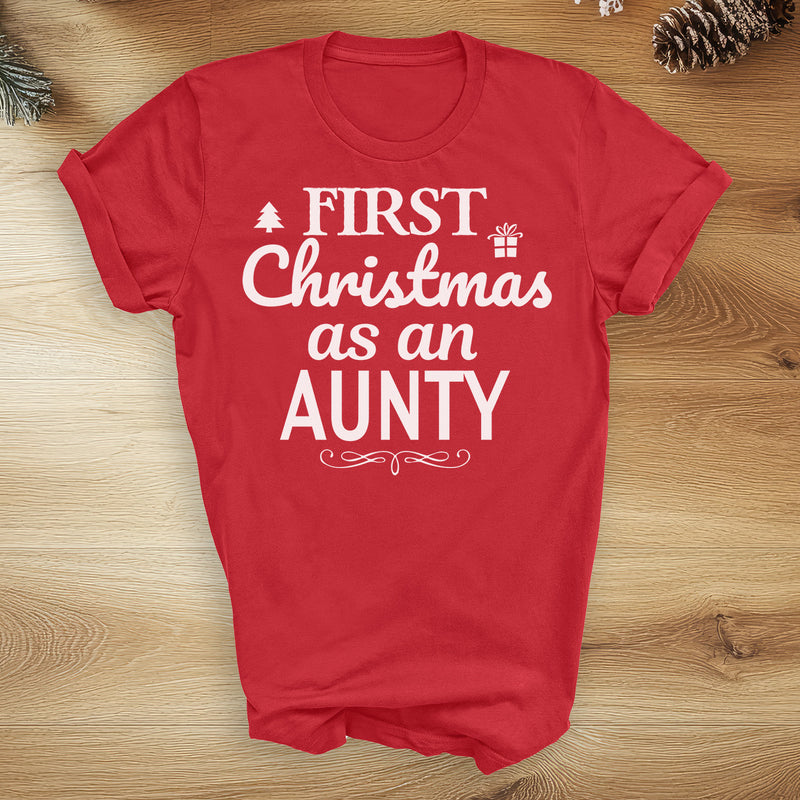 PERSONALISED First Christmas As... - Family Matching Christmas Tops - Adult, Kids & Baby - (Sold Separately)