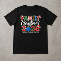 Family Christmas, Making Memories Together - Family Christmas Matching Tops - Adult, Kids & Baby - (Sold Separately)
