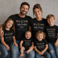 I Don't Do Matching Christmas Outfits - Family Matching Christmas Tops - Adult, Kids & Baby - (Sold Separately)