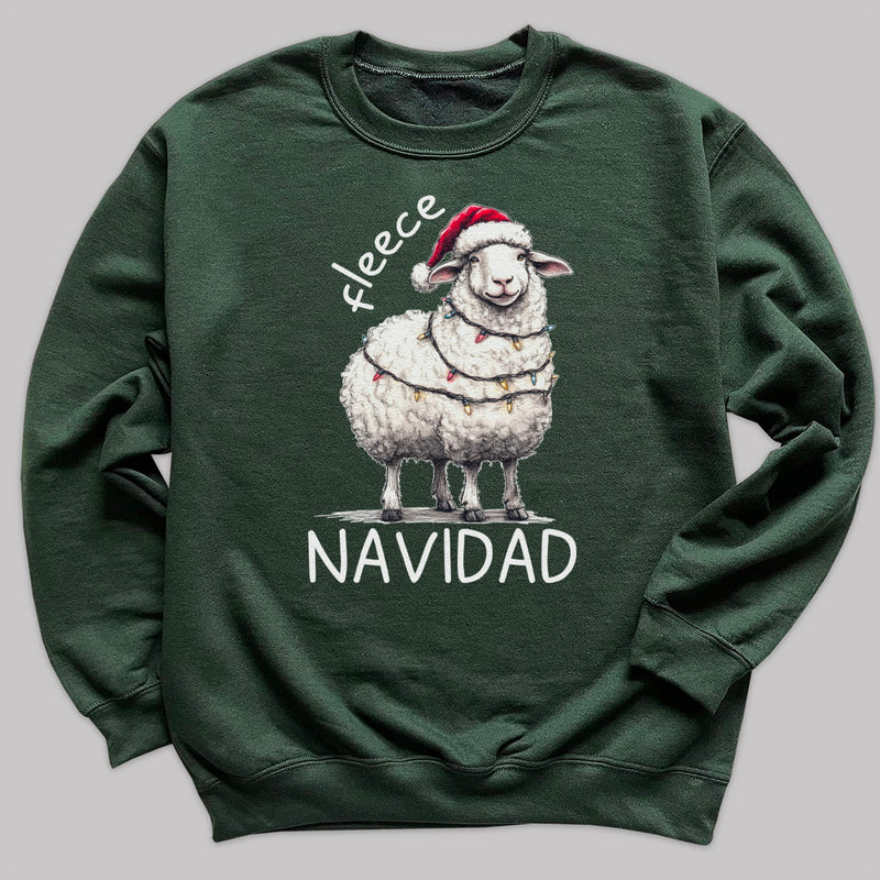 Fleece Navidad - Christmas Jumper Sweatshirt - Adult & Kids - All Sizes