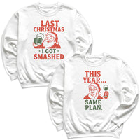 Last Christmas & This Year - Christmas Matching - Christmas Sweaters - (Sold Separately)