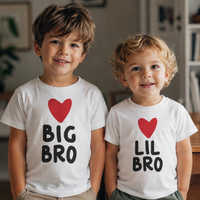Big & Lil Bro & Sis - Matching Sisters & Brother Set - 0M upto 14 years - (Sold Separately)