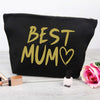 Best Mum - Canvas Accessory Make Up Bag