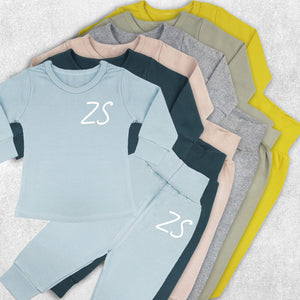 New York Personalised Initials Lounge Suit / Tracksuit - 6 Colours - 0M-7yrs