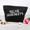 Selfie Ingredients - Canvas Accessory Make Up Bag