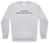 Not Your Regular Grandma - Black - Womens Sweater (6577504780337)