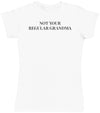 Not Your Regular Grandma - Black - Womens T - Shirt (6577504550961)
