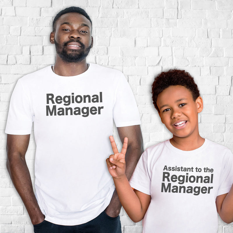 Assistant To The Regional Manager - T-Shirt & Bodysuit / T-Shirt - (Sold Separately)
