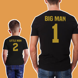 Big Man & Little Man - T-Shirt & Bodysuit / T-Shirt - (Sold Separately)