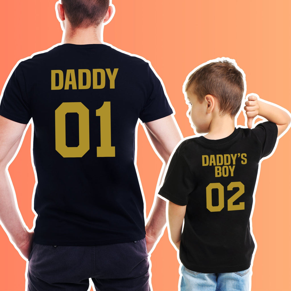 Daddy 01 & Daddy's Boy 02 - T-Shirt & Bodysuit / T-Shirt - (Sold Separately)