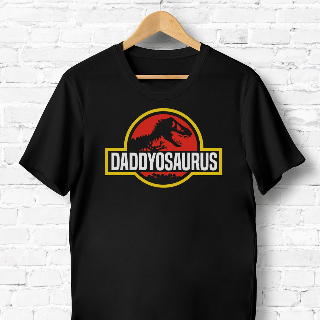 Daddyosaurus - Mens T-Shirt - Dads T-Shirt