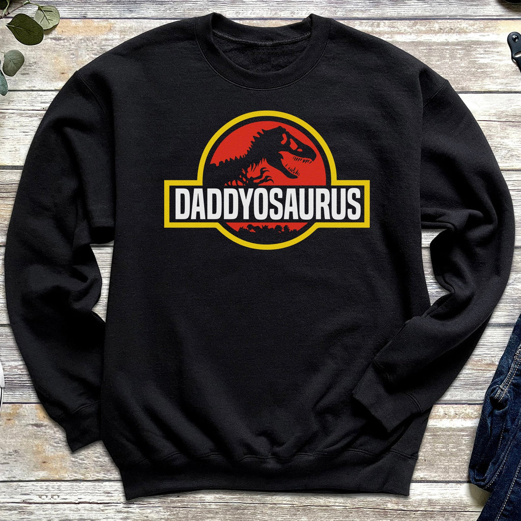 Daddyosaurus - Mens Sweater - Dads Sweater