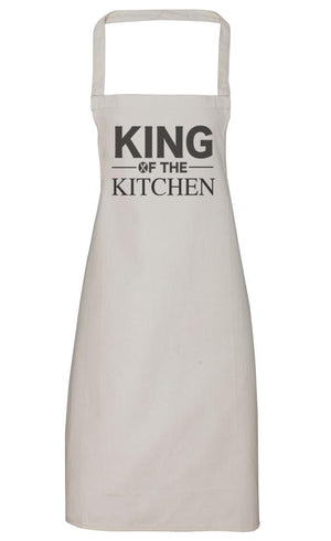 King Of The Kitchen - Men's Apron (4784723591217)