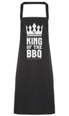 King Of The BBQ - Men's Apron (4784723296305)