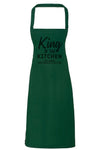 King of the Kitchen - Adult Apron (4784723198001)