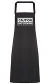 Caution Dad Cooking - Adult Apron (4784723165233)