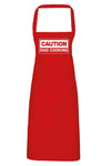 Caution Dad Cooking - Adult Apron (4784723165233)
