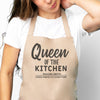 PERSONALISED Queen of the Kitchen - Adult Apron
