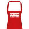 Caution Mum Cooking - Adult Apron (4784722968625)
