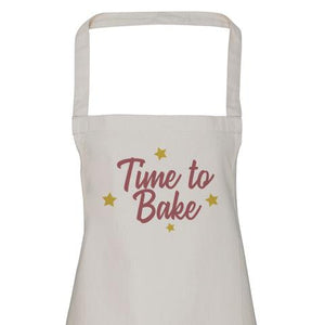 Time to Bake - Adult Apron (4784722903089)