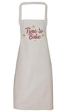 Time to Bake - Adult Apron (4784722903089)