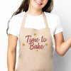 Time to Bake - Adult Apron