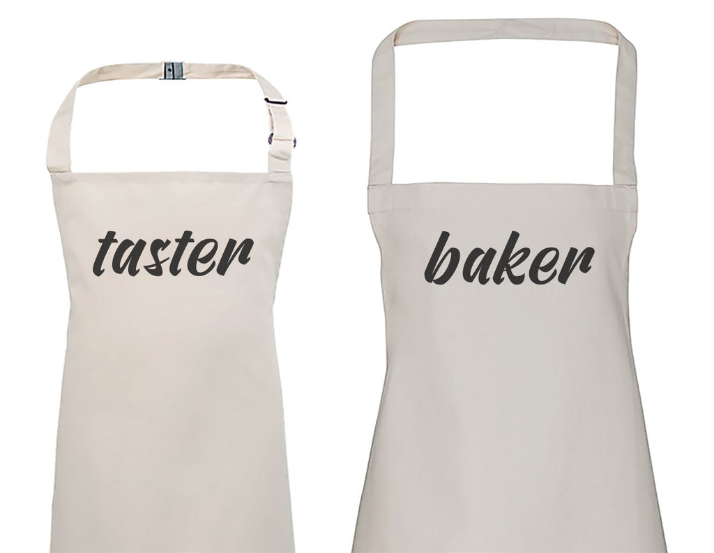 Baker & Taster - Adults & Kids Apron Set (4784722706481)