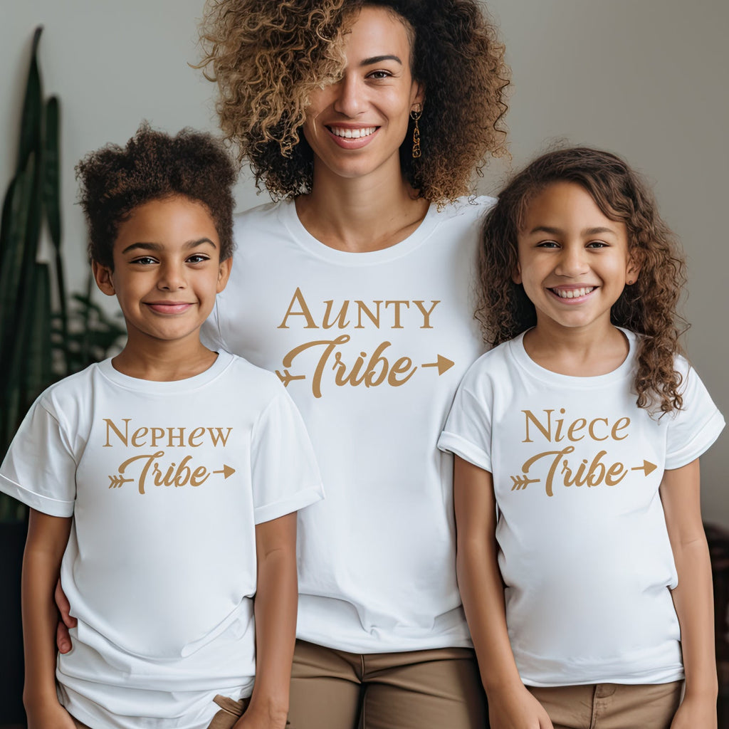 Nephew, Niece & Auntie Tribe - Aunty Matching Set - (Sold Separately)