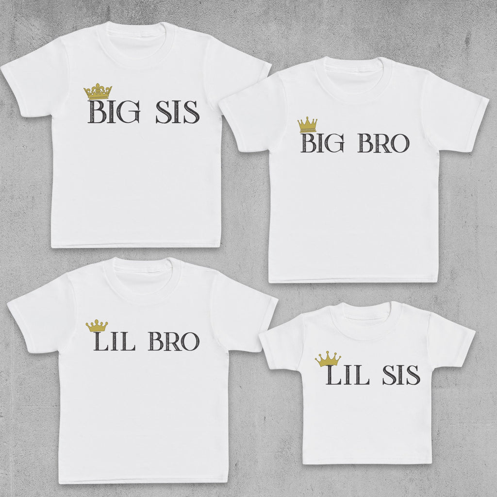 Big & Lil Bro Sis - Matching Sisters & Brother Set - 0M upto 14 years - (Sold Separately)