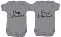 Good And Bad Influence - Twin Set - Baby Bodysuits (4314790953009)