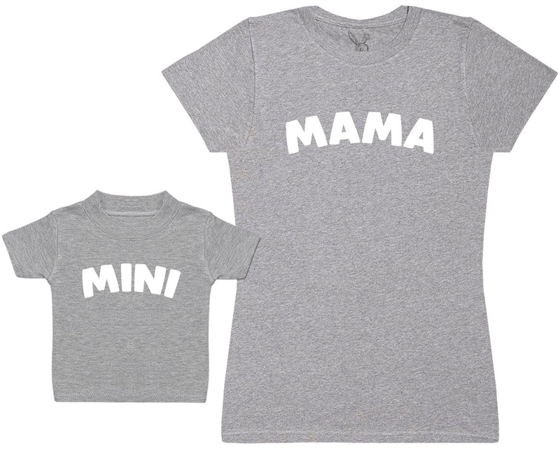 Mama & Mini - Baby T-Shirt & Bodysuit / Mum T-Shirt - (Sold Separately)