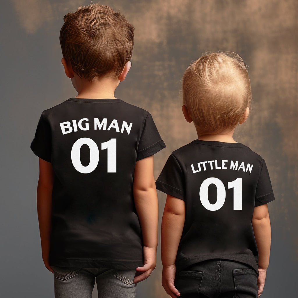 Big Man & Little Man - Matching Brothers Set - Matching Sets - 0M upto 14 years - (Sold Separately)