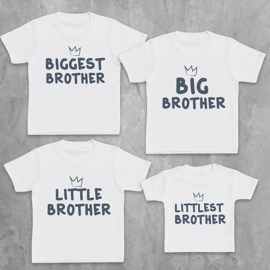 Biggest through to Littlest Brothers - Matching Brothers Set - Matching Sets - 0M upto 14 years - (Sold Separately)