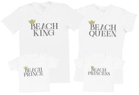 Beach Family - Matching Set - Baby / Kids T-Shirt, Mum & Dad T-Shirt (4253133045809)