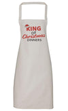 King Of Christmas Dinners - Mens Apron (4784722051121)