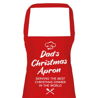 Dad's Christmas Apron - Mens Apron (4784722116657)