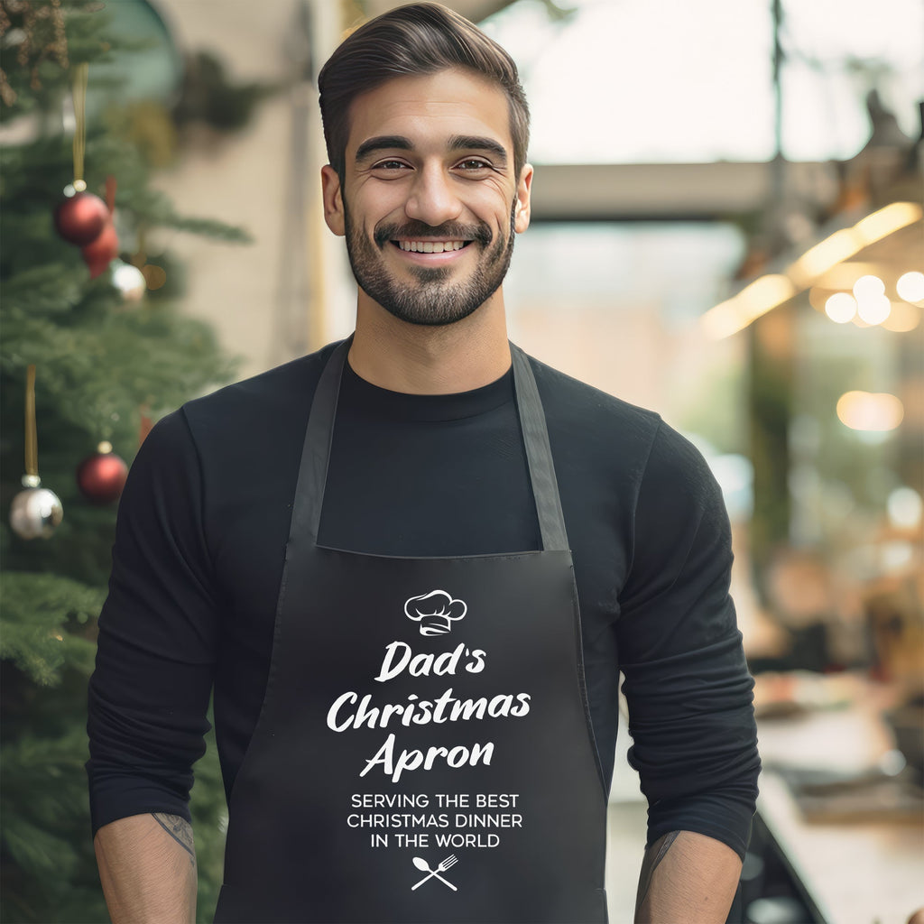 Dad's Christmas Apron - Mens Apron