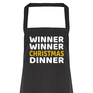 Winner Winner Christmas Dinner - Unisex Apron (4784723230769)