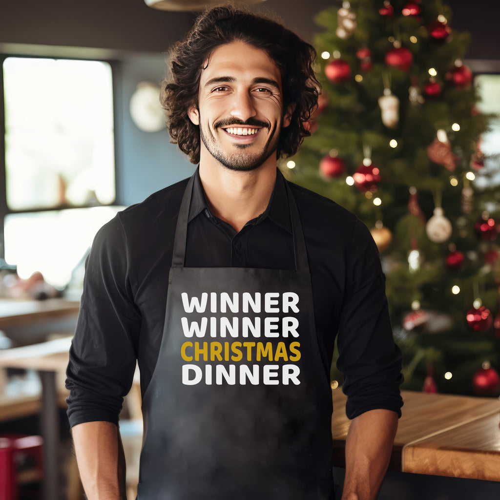 Winner Winner Christmas Dinner - Unisex Apron