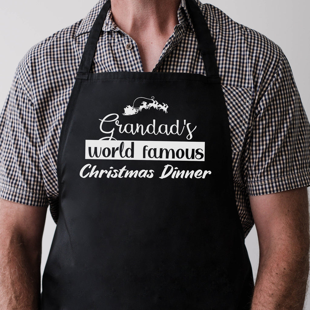 Grandad's World Famous Christmas Dinner - Mens Apron