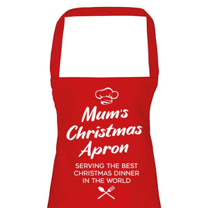 Mum's Christmas Apron - Womens Apron (4784721821745)