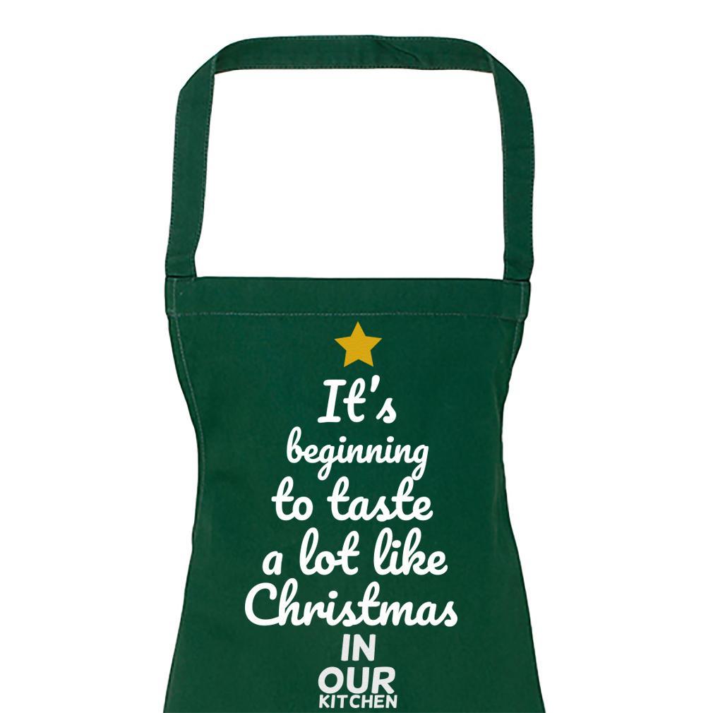 It's Beginning To taste A Lot Like Christmas - Unisex Apron (4784721854513)