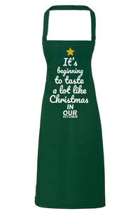 It's Beginning To taste A Lot Like Christmas - Unisex Apron (4784721854513)