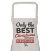 Only The Best Christmas Dinners - Unisex Apron (4784722018353)
