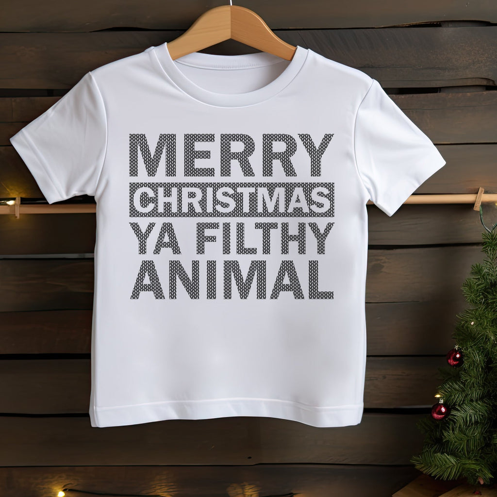 Merry Christmas Ya Filthy Animal - Baby & Kids - All Styles & Sizes