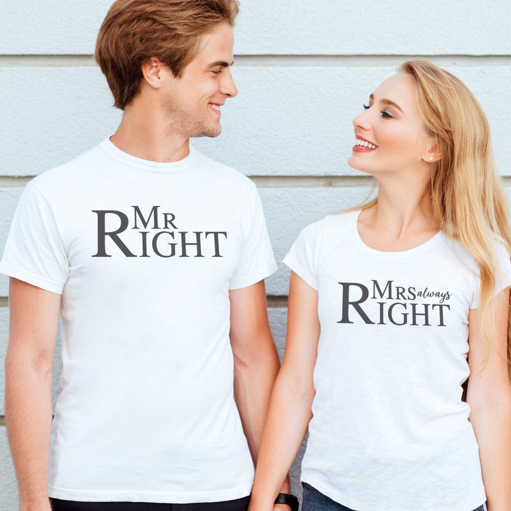 Mr Right & Mrs Always Right - Couple Gift Set - (Sold Separately)