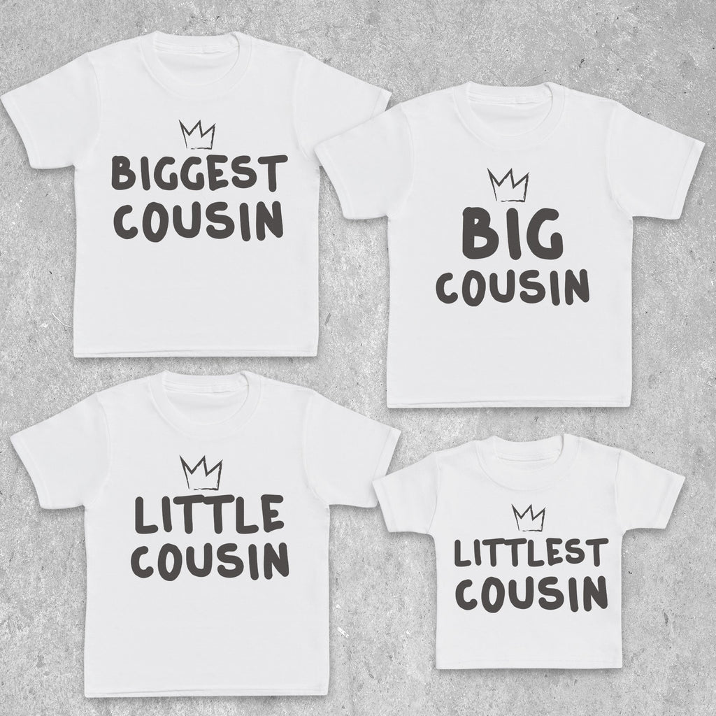 Big & Small Cousins - Matching Cousins Set - Selection Of Clothing - 0M to 14 years - (Sold Separately)