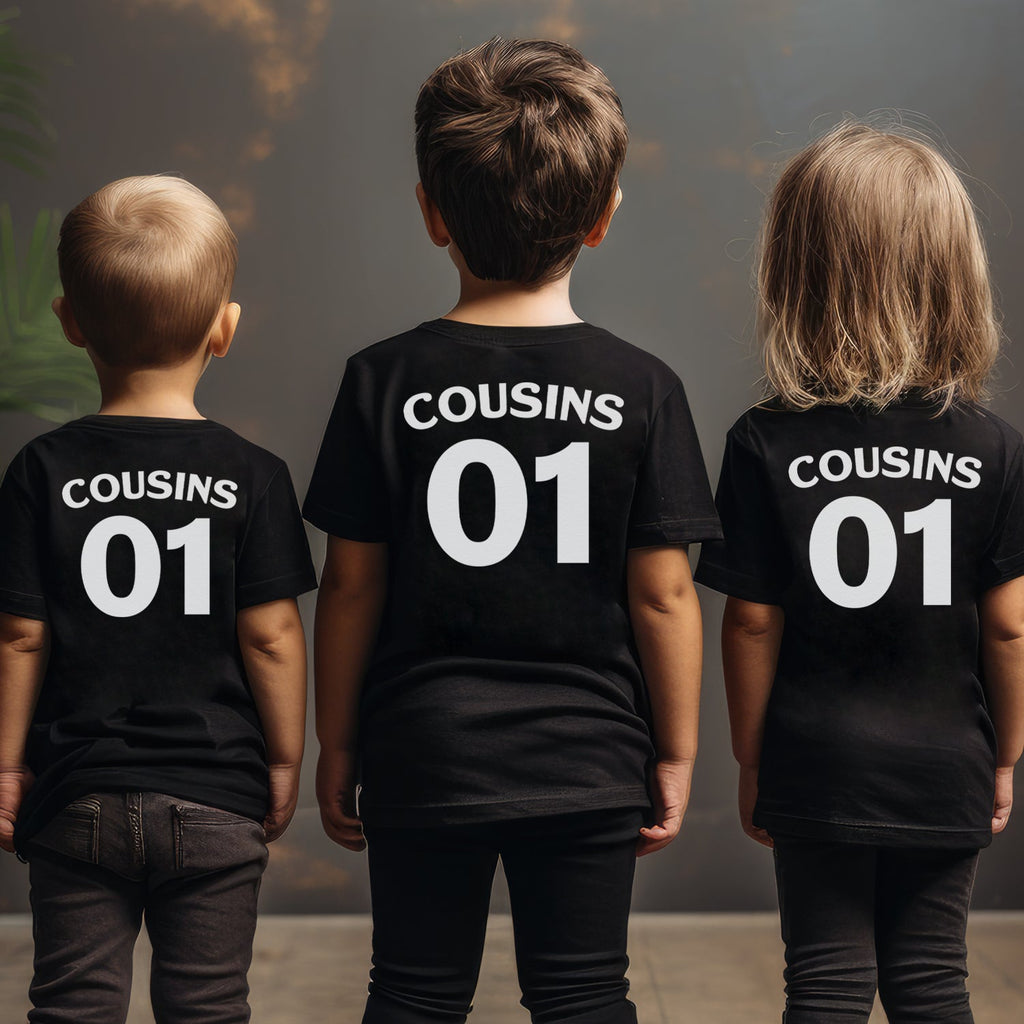 Cousins 01 - Matching Cousins Set - Selection Of Clothing - 0M to 14 years - (Sold Separately)