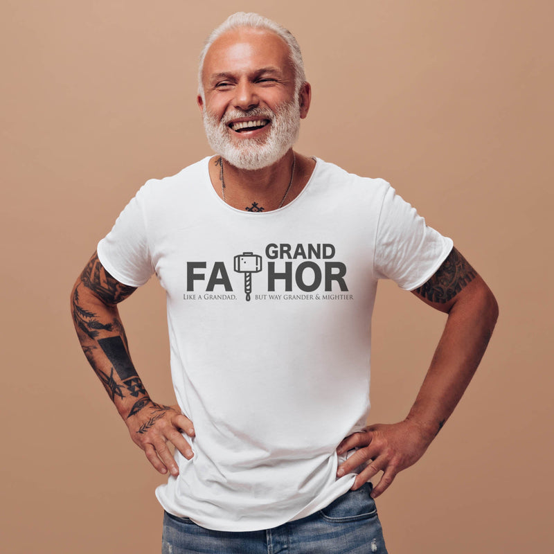 Grand FaTHOR - Mens T-Shirt - Grandad T-Shirt